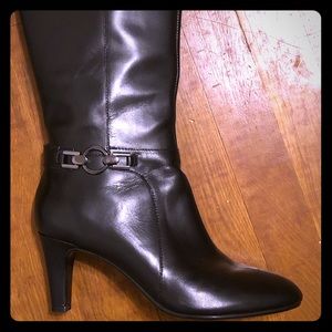 Ladies Black Dress Boots